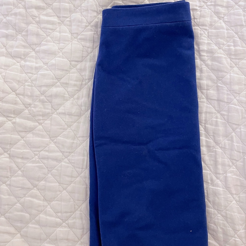 J Crew royal blue pencil skirt
